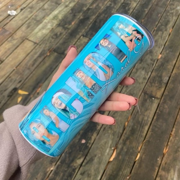 20oz Karol G Tumbler - Picture 3 of 3